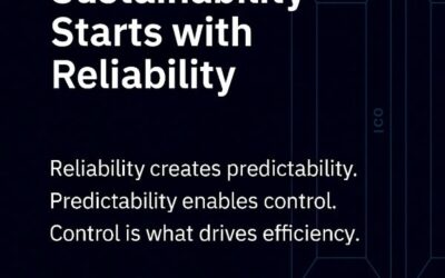 Sustainability Starts with Reliability